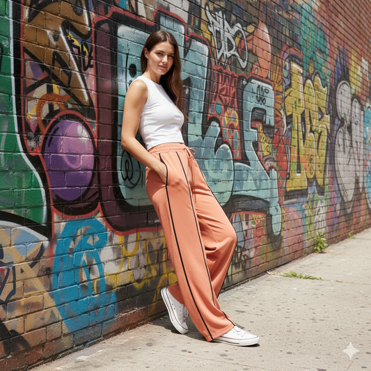 Baggy Striped Pants