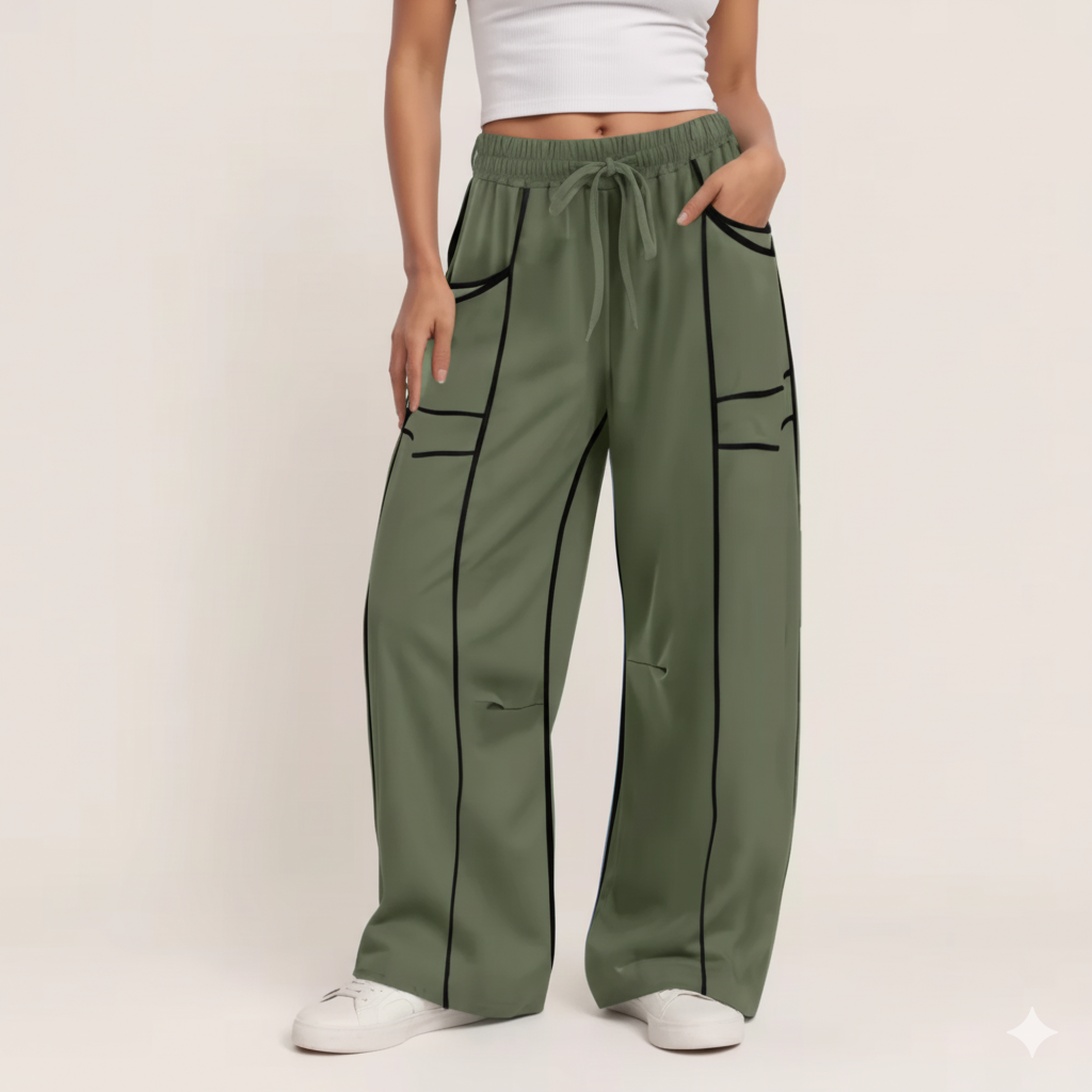 Baggy Striped Pants