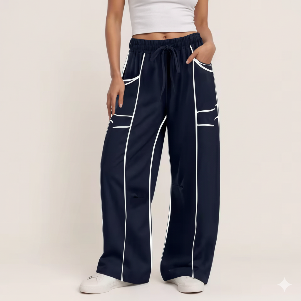 Baggy Striped Pants