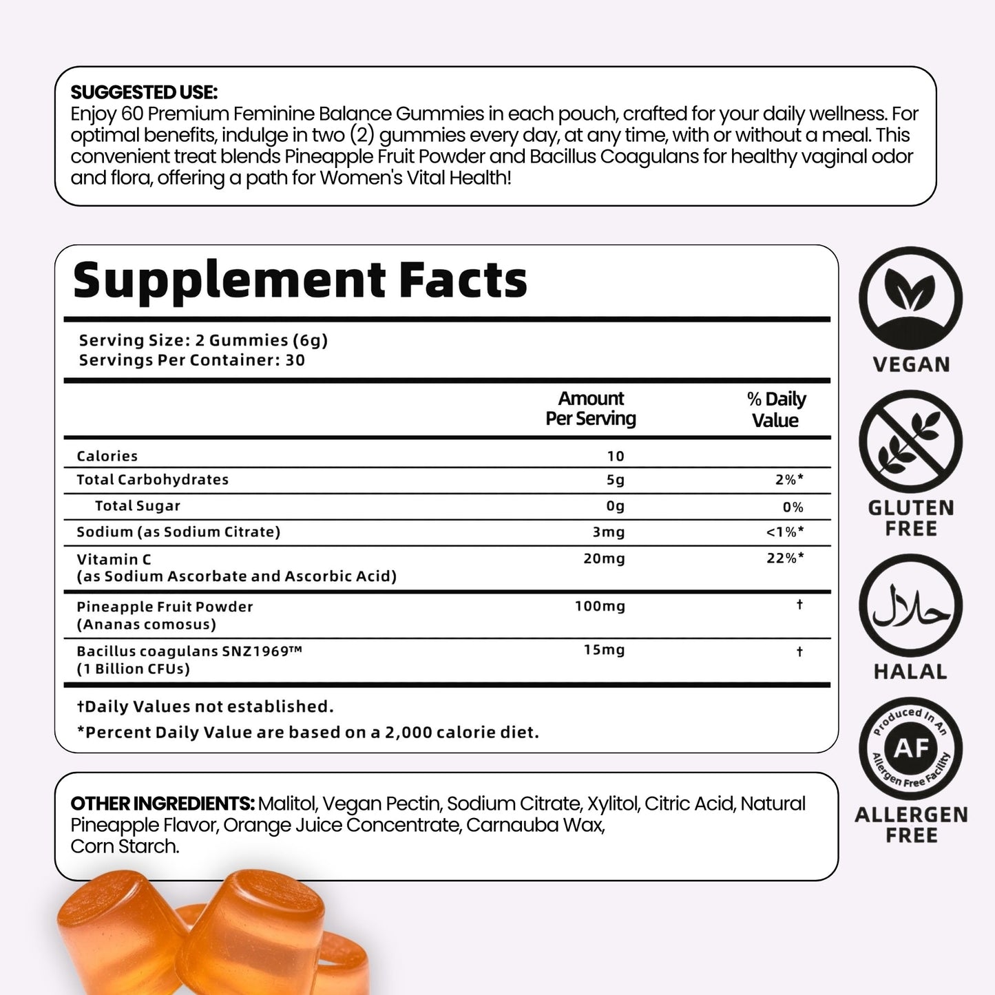 Feminine Balance Gummies