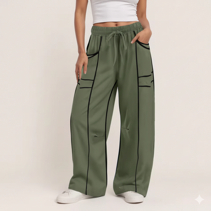 Baggy Striped Pants