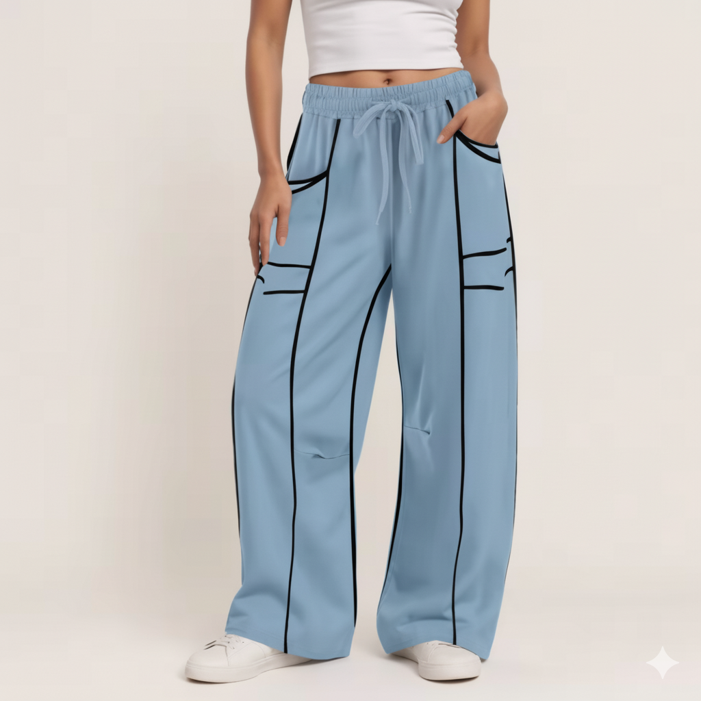 Baggy Striped Pants